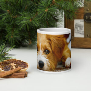 Rufus glossy mug